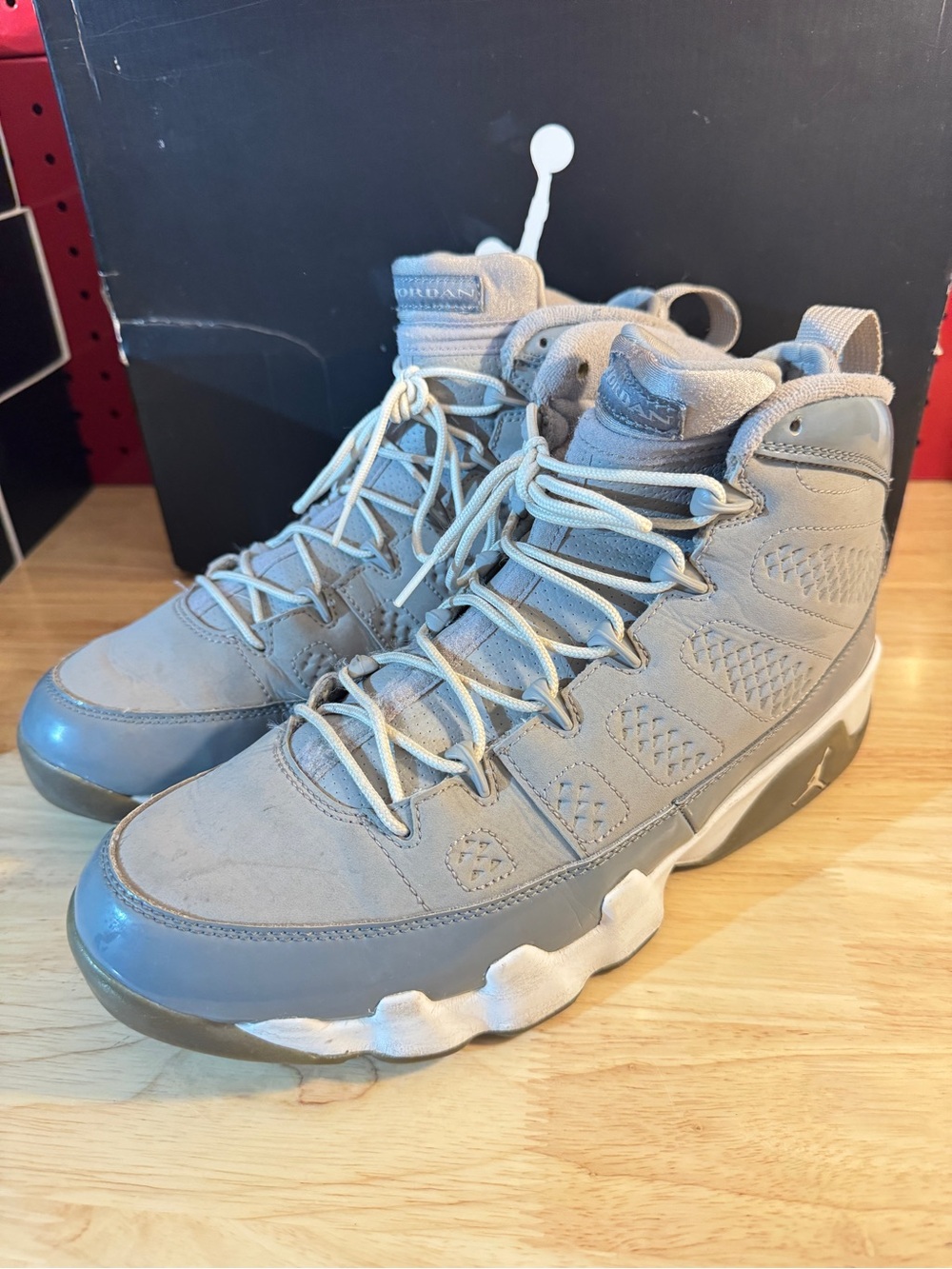 Air Jordan 9 Retro Men’s Cool Grey Size 11D